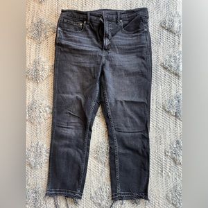 Gap Vintage Slim High Rise in "washed black"  size 31 short